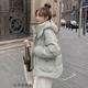 戀的（LIANDE）羽絨棉服女短款學(xué)生高中初中生女生衣服棉衣冬季外套羽棉襖絨服女 韓版加厚綠色 均碼（可備注碼數）
