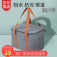 寶滿(mǎn)意背奶包手提媽咪包單層冷藏母乳保鮮媽媽包冰包母嬰包便當包儲奶包 加大號【防水抗污】灰色