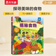 【滿(mǎn)87減18元】揭秘食物（2-4歲揭秘低幼版科普翻翻書(shū)）雙層翻翻+拉拉 折頁(yè)設計 樂(lè )樂(lè )趣童書(shū)幼兒?jiǎn)⒚闪Ⅲw書(shū)