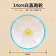 ja-kal加卡倉鼠靜音跑輪跑金絲熊步機跑球風(fēng)火轉輪小寵玩具用品 14cm跑輪藍色