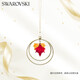 施華洛世奇（SWAROVSKI）精美楓葉 仿水晶掛飾家居客廳玄關(guān)喬遷新家工藝禮品5594494