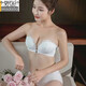 莫代爾美背無肩帶內(nèi)衣女隱形防滑文胸?zé)o鋼圈小胸加厚聚攏抹胸式胸罩套裝 黑色單件(帶肩帶) 38/85B【厚款】