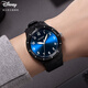 迪士尼（Disney）學(xué)生手表男孩簡(jiǎn)約防水青少年石英表初中小學(xué)生考試手表MK-12125L