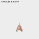 CHARLES&KEITH情人節(jié)個(gè)性字母吊墜掛墜生日禮物CK5-72120241-A A 1個(gè)