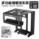 西騎者（WestBiking）自行車墻壁掛架公路車壁掛式停車架室內(nèi)多功能收納架裝備 黑色