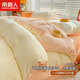 南極人A類(lèi)水洗棉床上四件套純色簡(jiǎn)約床單人被套宿舍床笠款三件套四季用 水洗棉奶玉【A類(lèi)標準 柔軟親膚】 1.5m 床單款 四件套-被套150x200cm