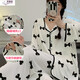 柔曼綺月子服夏季薄款莫代爾6月份8月孕婦哺乳睡衣夏天產(chǎn)婦喂奶家居服 SY-9804 L碼 (建議110-130斤)