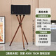 科森拓適用JBL音樂(lè )世家A200/300/500音響專(zhuān)用實(shí)木音響支架胡桃木三腳落地架 JBL世家 A500 黑胡桃木76CM（不含音響）