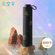 天堂 防曬陽(yáng)傘三折 遮陽(yáng)傘黑膠防曬傘貝殼圖案三折疊晴雨傘 黑色