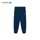 LACOSTE法國鱷魚(yú)男女同款純棉寬松運動(dòng)休閑舒適束腳褲長(cháng)褲|XH2750 HBM/深藍色 XS 165