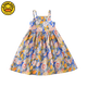 G.duck小黃鴨親子裝時(shí)尚休閑連衣裙2025女夏季度假風(fēng)洋氣韓版碎花沙灘裙 油畫(huà)吊帶裙 80 兒童80碼(身高80cm左右)