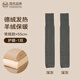 貓人長(cháng)筒襪套女加長(cháng)款護膝空調房老寒腿羊絨保暖加厚毛圈護腿襪秋冬季 【羊絨常規款 深灰】 1雙 均碼