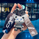 紳創(chuàng)比亞迪鑰匙套漢ev/宋plus/唐dmi車鑰匙包殼扣秦plusdmi海豚宋pro B款漸變【星空灰】xx漸變熊