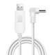 邁得旺天貓精靈智能屏音響電源適配器12V適用于IN糖方糖2/R/3Pro/C1曲奇M1/CC678/CC10L/H/V10SE充電線器 天貓精靈USB充電線【彎頭】1M