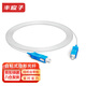 豐應(yīng)子 隱形光纖 入戶自粘式室內(nèi)透明光纜FTTR成品跳線SC-SC20米 FYZ-WQ212