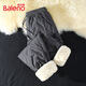 班尼路（Baleno）冬季棉褲男戶(hù)外加厚夾棉防風(fēng)防水保暖褲男款東北運動(dòng)耐磨登山褲