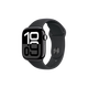 【99成新】Apple/蘋果 Watch Series 10 智能手表GPS+蜂窩款42毫米亮黑色鋁金屬表殼黑色運動型表帶S/M MWXM3CH/B 