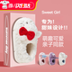 oein冬天hello kitty棉拖鞋秋冬可愛(ài)外穿防滑居家室內(nèi)棉白包跟毛毛鞋 【kt貓】包跟棉拖 36-37 (230mm)