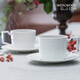 Wedgwood[11.11保價(jià)]意大利浮雕2杯2碟骨瓷咖啡杯碟英式下午茶杯碟 意大利浮雕2杯2碟 220ml