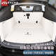 FOLOMODO適用于特斯拉煥新版ModelY/3真皮360全包圍航空軟包腳墊后備箱墊 全包圍真皮后備箱墊【象牙白】