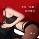 綾天生絲滑綾lingerie「禁裹」高開衩緊身連體衣死庫水性感情趣絲襪連體衣 Black黑色 （可選配緋-高筒襪）