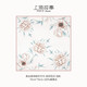 上海故事（STORY Of SHANGHAI）真絲絲巾女春夏百搭小方巾桑蠶絲披肩媽媽生日禮物 洛陽(yáng)花問淺粉