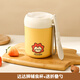沃德百惠（WORTHBUY）新款早餐杯帶蓋勺粥杯湯罐上班族學(xué)生牛奶豆漿杯微波爐便攜飯盒 達達獅輔食杯+勺 450ml
