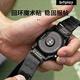 BITPLAY適用于佳明GARMIN/Forerunner飛耐時(shí)Fenix泰鐵時(shí)Tactix快拆磁吸表帶戶外運(yùn)動表鏈野徑回環(huán)磁吸表帶 黑色 26mm表盤
