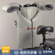 bidebao折疊pu皮電瓶電動(dòng)車(chē)擋風(fēng)被加絨加厚分體無(wú)把套防風(fēng)被代駕保暖防水 灰色【防水PU皮加絨加厚】帶把套