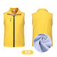 續(xù)印馬甲工作服定制團體服印logo教培機構(gòu)托管背心志愿者活動宣傳馬夾 WY-003馬甲 黃色 2XL
