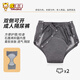 老人失禁布尿褲透氣隔尿臥床病人專(zhuān)用成人可水洗防水尿不濕雙側開(kāi) 【灰色2條裝】雙側開(kāi) L碼【建議腰圍1.8-2.3尺】