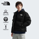 The North Face北面1996NUPTSE高蓬鵝絨羽絨服ICON潮牌情侶款3C8D 黑色/4G3 S