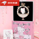 初展（CHUZHAN）Keep奖牌代跑凯蒂猫HelloKitty黑白ki猫定格心动甜蜜跑情侣梦幻 小天使Kitty5.20km 全新