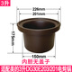 美的 1L1.8L2L3L4L5L紫砂電燉鍋煮粥鍋煲湯鍋內膽蓋子配件 3升DG30E203/201內膽無(wú)蓋子
