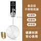 茶花304不銹鋼漏勺過(guò)濾網(wǎng)勺帶鉤線(xiàn)漏勺油漏網(wǎng)篩廚房油炸撈面餃子 1個(gè)裝#-304不銹鋼線(xiàn)漏