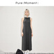 Pure:Moment:24年春夏新品商場(chǎng)同款深灰連衣裙4F3290331 深灰 M