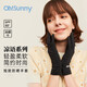 OhSunny防曬手套冰袖涼感袖冰袖女防曬手套女 SLM3M113D 暗夜黑 M 