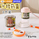 惗優(yōu)品藥品分裝盒一周七天便攜式迷你小藥盒一日三餐藥丸藥片收納盒密封 圓形藥盒【白色+粉色】