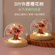 樂卡利櫻花小夜燈手工氛圍燈diy材料包送朋友女友情人節(jié)生日禮物 櫻花【不含禮袋】