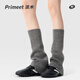 PRIMEETPRIMEET/派米灰色襪套女款春秋顯瘦腿套日系針織堆堆襪秋季小腿襪 灰色 -單雙裝 1雙 均碼 (適合36-39碼)