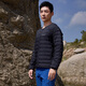 mont·bell 羽絨服男款秋冬輕薄800蓬鵝絨沖鋒衣內膽保暖舒適外套 1101666 BK黑色 XL