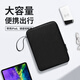 必優(yōu)美iPad收納包11英寸平板電腦內膽包適用蘋(píng)果華為平板配件收納包 【螞蟻布】黑色 12.9英寸
