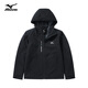 美津濃戶(hù)外夾克男女登山服鋒衣外套防風(fēng)抓絨內里衣服