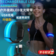 森用戶外夜跑燈發(fā)光跑步臂帶騎行安全綁腿信號(hào)燈反光裝備USB充電手環(huán) 藍(lán)色充電款【一個(gè)裝】