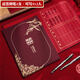 立始禮金本餸簽到筆結(jié)婚記賬婚禮嘉賓簽到喜事簽名冊人情禮薄婚慶用品 可寫512人-新婚快樂+餸兩支筆