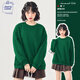 JEANSWEST CLUB真維斯圓領(lǐng)衛(wèi)衣女2025春秋季新款韓版寬松正肩女生外套百搭款上衣