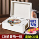 昕酷【可定制碟片】復古CD機音響一體專(zhuān)輯聽(tīng)播放器發(fā)燒友藍牙音箱黑膠cd光盤(pán)光碟七夕生日禮物KOOP禮品 旗艦版 時(shí)尚白（升級帶振膜HIFI音質(zhì)） 2025款支持CD/藍牙/U盤(pán)/充電版