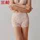 三槍【新疆棉寬松】女士內(nèi)褲大碼印花平角褲防走光短褲安全褲