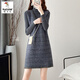 啄木鳥(niǎo)針織連衣裙女秋冬2026年新款法式毛衣裙內搭打底背心裙馬甲外穿女 灰色【單馬甲】 XL碼【建議115斤-130斤】