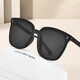 Calvin Klein CK太陽(yáng)眼鏡 男女新品大方框GM同款 開(kāi)車(chē)護眼墨鏡戶(hù)外釣魚(yú) 亮黑 CKJ22625SLB-001-6415